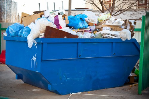 Professional waste disposal during flat clearance in Yiewsley